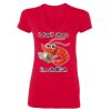 SoftStyle® Ladies' 4.5 oz. Junior Fit V-Neck T-Shirt Thumbnail