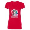 SoftStyle® Ladies' 4.5 oz. Junior Fit V-Neck T-Shirt Thumbnail