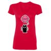 SoftStyle® Ladies' 4.5 oz. Junior Fit V-Neck T-Shirt Thumbnail